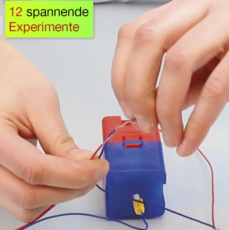 Experimentier-Set "Strom und erneuerbare Energien", 47-tlg.
