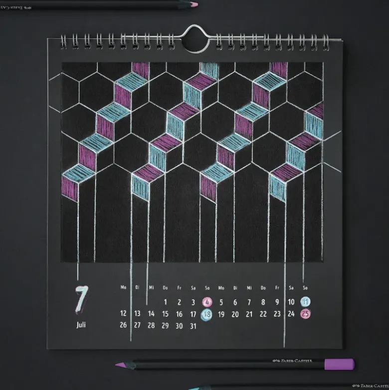 Faber-Castell Black Edition Buntstifte, 12 Stück