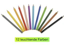 Faber-Castell Buntstift Jumbo Grip 13-tlg.