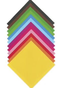 Faltblätter aus Origamipapier 19x19 cm, 96 Blatt
