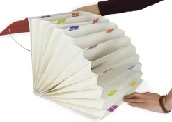 Fächermappe aus Pappe A4-Plus, farbig