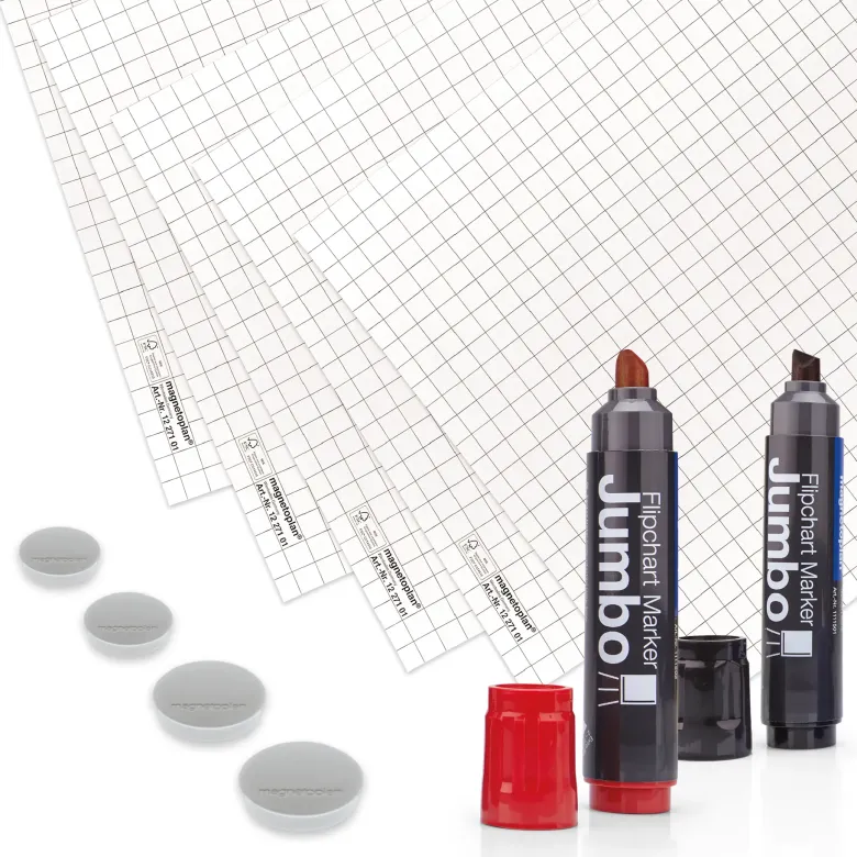 Flipchart-Starter-Set, 11-tlg.
