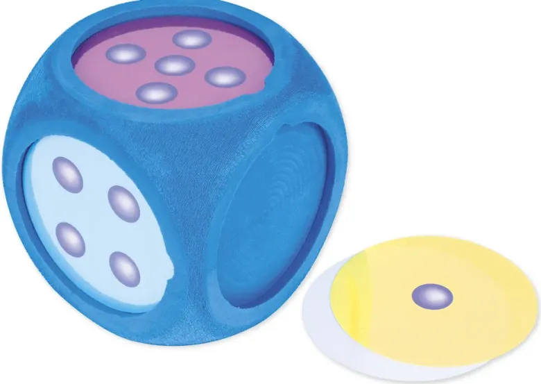 Flüster-Würfel XXL mit individuellen Seiten, 16 cm