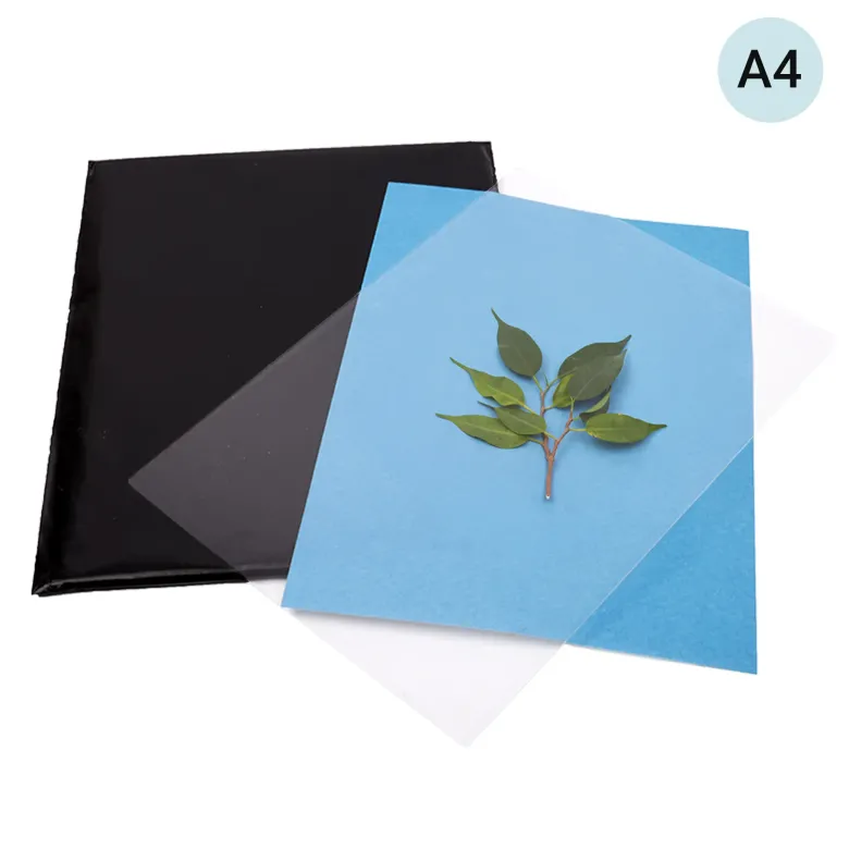 Foto-Solarpapier A4, mit Fixierscheibe, 20 Blatt