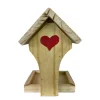 Futter-Haus zum Bemalen, aus Holz, mit Farbe