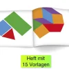 Geometrie-Eckspiegel mit Grundplatte, 18-tlg.