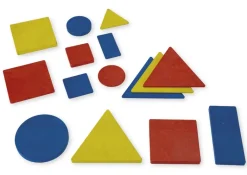 Geometrische Flächen aus RE-Wood Maxi, 48-tlg. in Box