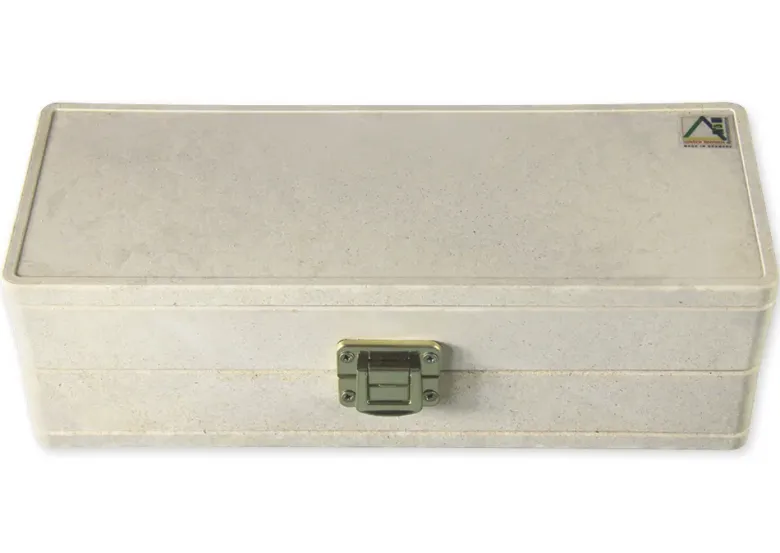 Gewichte-Satz für Tafelwaage, 2 kg, 13-tlg., in Klappdeckel-Box