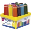 GIOTTO Gruppen-Set Buntstifte, Mine 5,5 mm, 108-tlg.