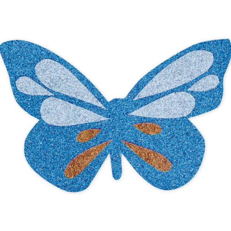 Glitterkarton A4, 230g/m², 10 Bogen