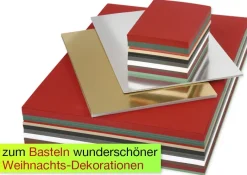 Großpackung Bastelkarton "Weihnachten" 630-tlg.