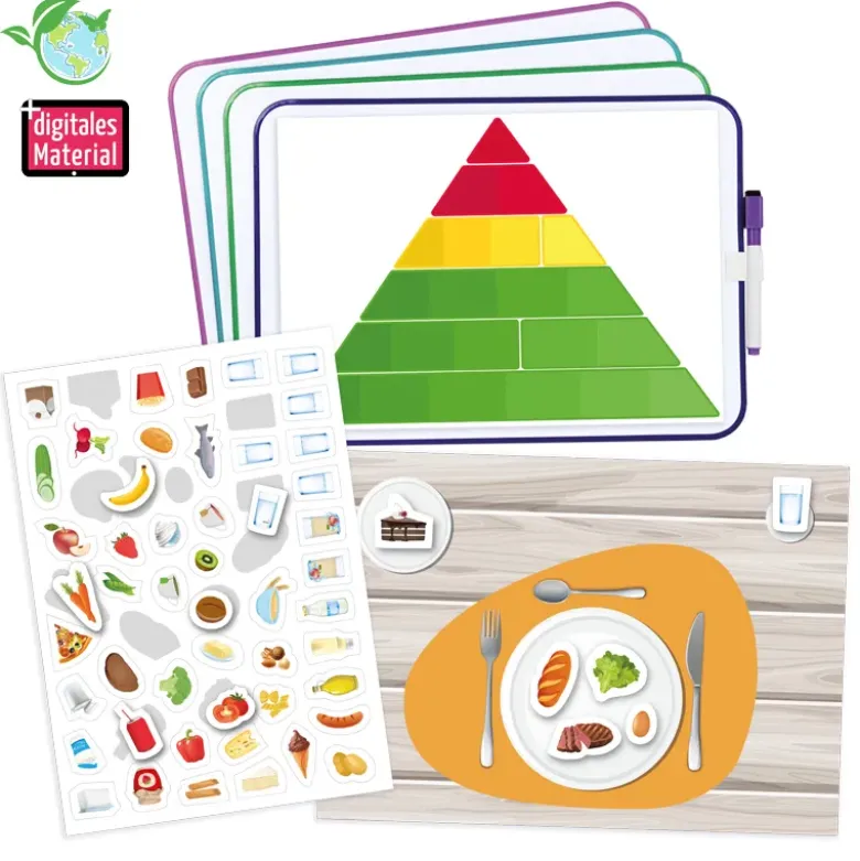 Gruppen-Set Gesunde Ernährung, magnetisch, 130-tlg.