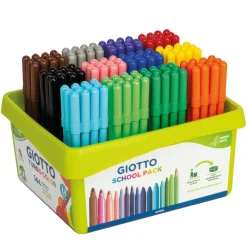 Gruppen-Set GIOTTO Turbo Color Fasermaler, Spitze 2,8 mm, 144-tlg.