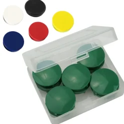 Haft-Magnete 32 mm ø, 10-er Box