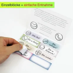 Haftnotiz-Blöcke