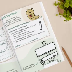 Hagemann Schmetterlings-Tagebuch A5, 36 Seiten