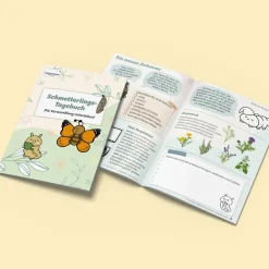 Hagemann Schmetterlings-Tagebuch A5, 36 Seiten