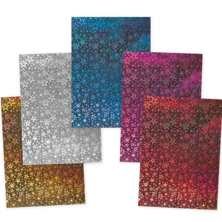 Hologrammkarton 25x35 cm, 230g/m², 5 Bogen