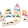 Holzbausteine "Regenbogen", 24-tlg.