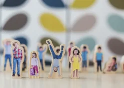 Holzfiguren "Wie fühlst du dich?", 15-tlg.