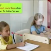 Hygiene-Schutzwand Flexaform für Tische, transparent