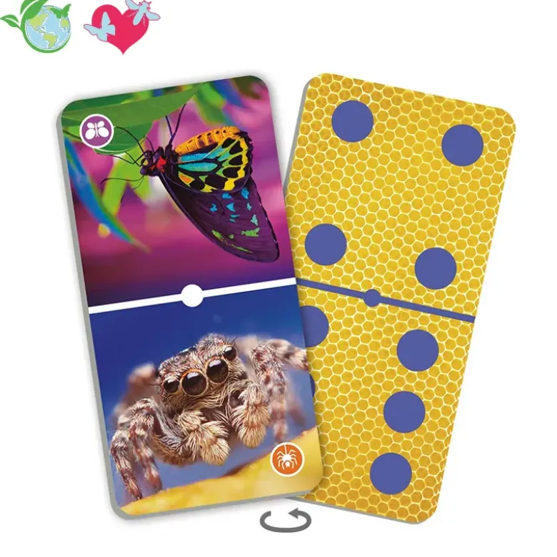 Insekten-Domino, 43-tlg.