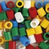 Jumbo-Bügelperlen, 10 mm, ca. 550 Stück im Eimer