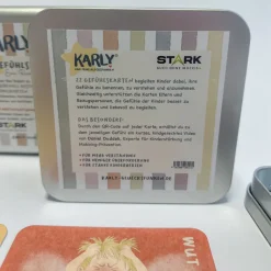 KARLY Gefühlskartenset, 22 Karten in Metalldose