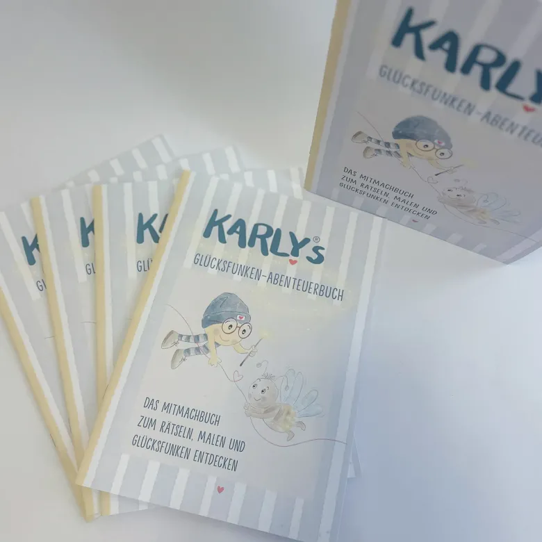 KARLY Mal- und Rätselbuch, 24 Seiten