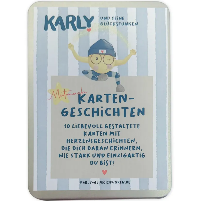 KARLY Mutmachgeschichten in der Dose, 10 Karten