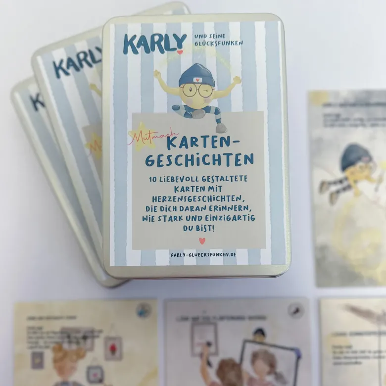 KARLY Mutmachgeschichten in der Dose, 10 Karten