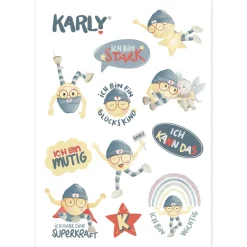KARLY Mutmach-Tattoos, 1 Bogen