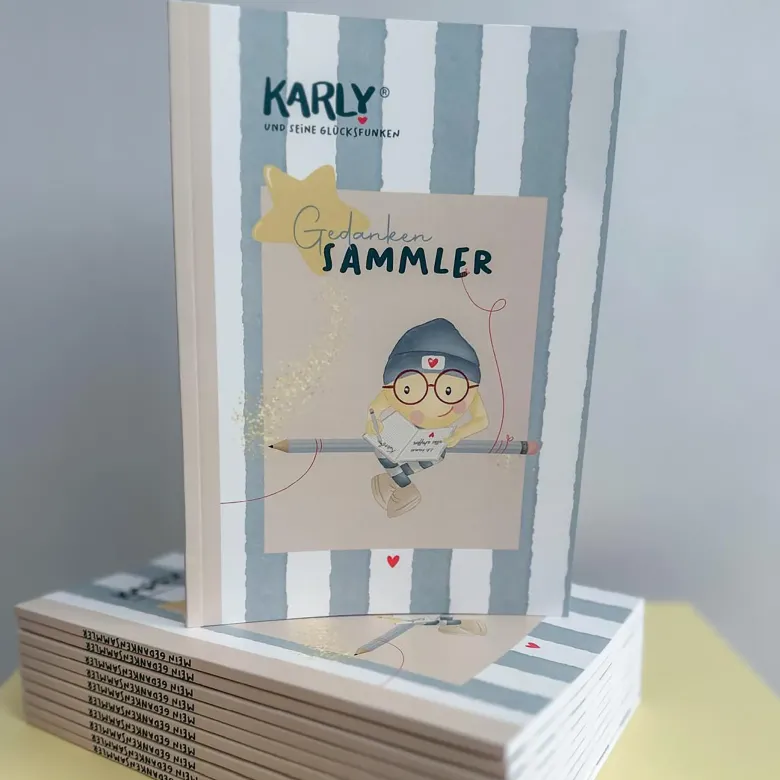KARLY Notizbuch "Gedankensammler", 52 Seiten