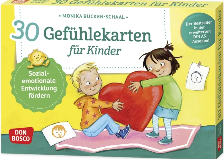 Karten-Set "30 Gefühlekarten für Kinder"