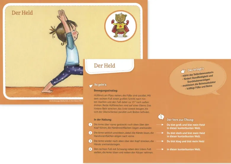 Karten-Set "30 Kinderyoga-Bildkarten"