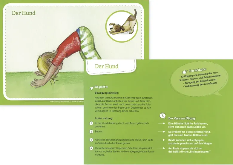 Karten-Set "30 Kinderyoga-Bildkarten"