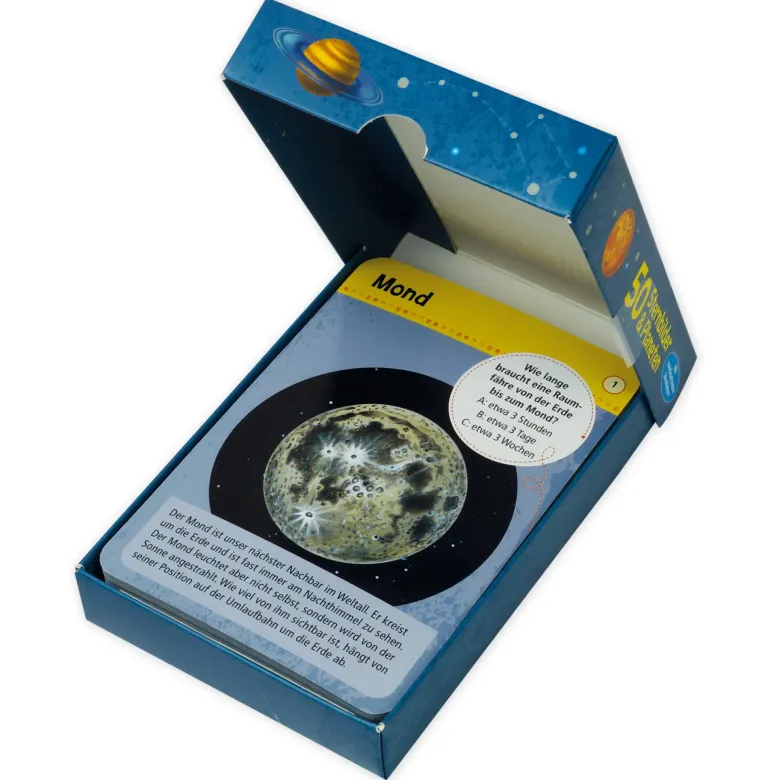 Karten-Set "50 Sternbilder & Planeten - entdecken und bestimmen"