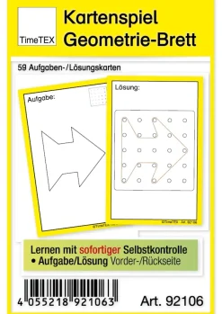 Kartenspiel "Geometrie-Brett", 60-tlg.