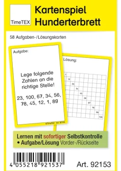 Kartenspiel "Hunderter-Brett", 60-tlg.