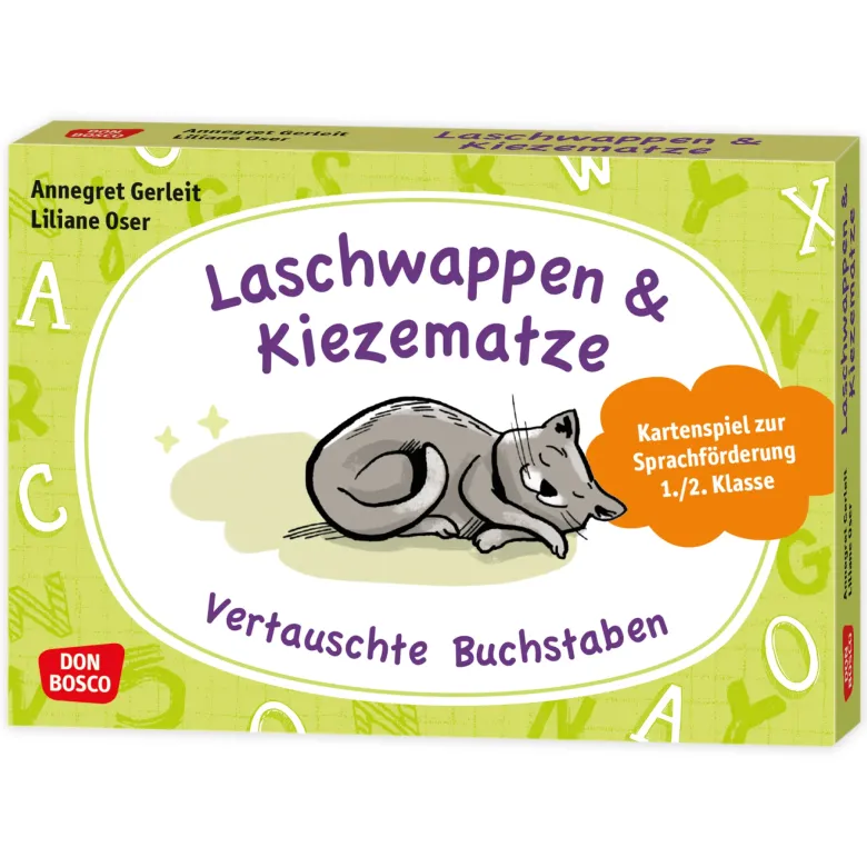 Kartenspiel "Laschwappen & Kiezematze", 32-tlg.