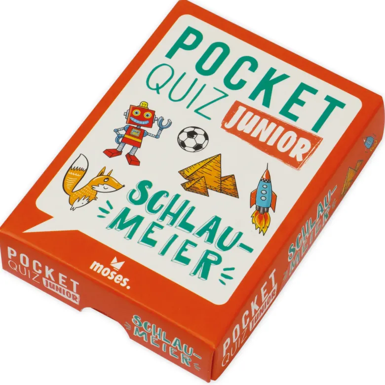 Kartenspiel "Pocket Quiz Junior Schlaumeier"