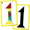 Kartenspiel "Tangram" in Etui