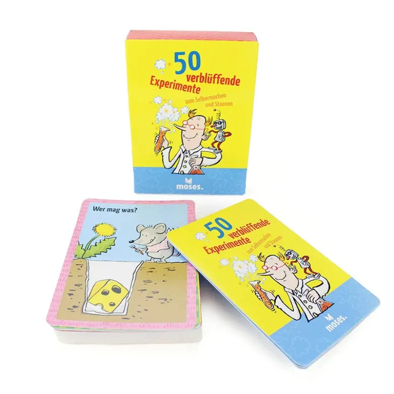 Kartenspiel "50 verblüffende Experimente"