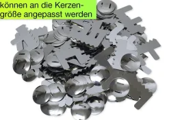 Kerzentüllen für Laternen, 100-tlg.