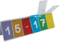 Klappen-Flipchart aus Pappe, Uhrzeit