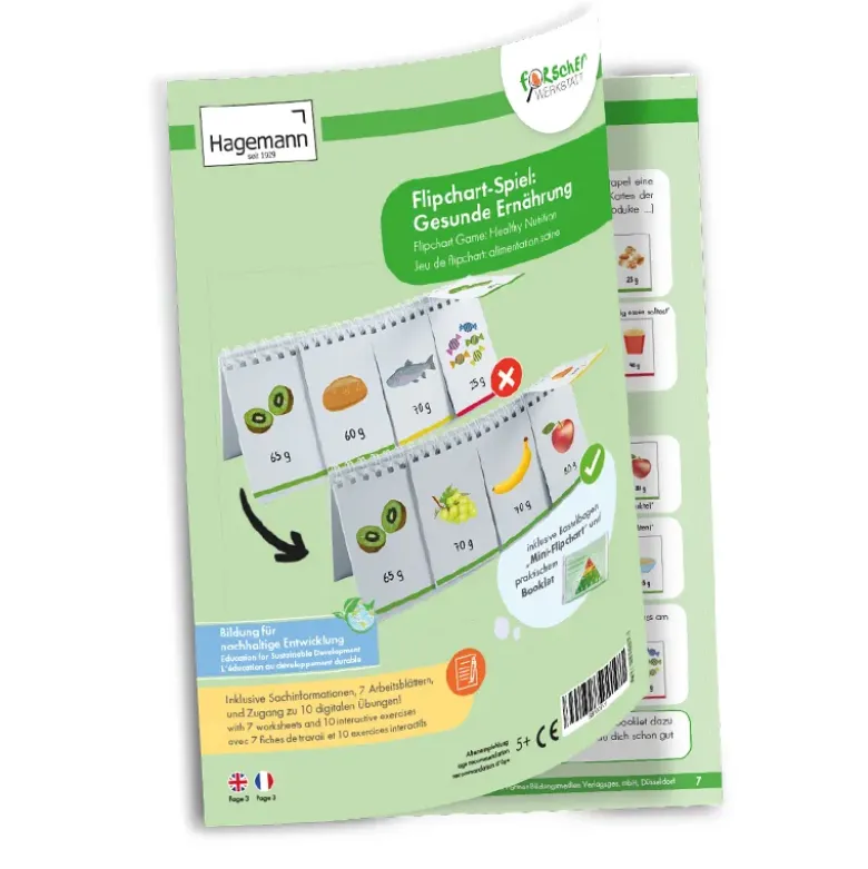 Klappen-Flipchart "Gesunde Ernährung"