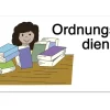 Klassendienst-Bildkarten magnetisch, 24-tlg.