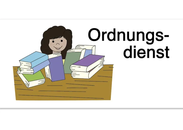 Klassendienst-Bildkarten magnetisch, 24-tlg., in Box