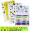 Klassendienst-Tafel, magnetisch