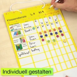Klassendienst-Tafel, magnetisch